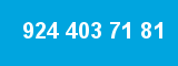 924 403 71 81 924 403 71 81